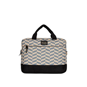 Bloominbag Smokey Chevron 13-14 Inç Laptop / Macbook Çantası görseli 2