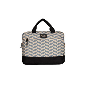Bloominbag Smokey Chevron 15-16 Inç Laptop / Macbook Çantası görseli 2
