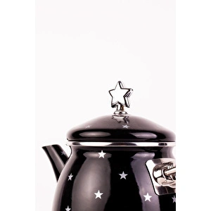 Emaylab Star Emaye Yıldız Desenli Çaydanlık görseli 4