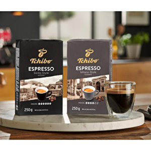 Tchibo Espresso Sicilia Style Öğütülmüş Kahve 250 G görseli 4