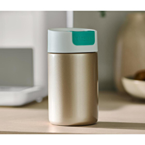 Tchibo Kambukka To Go Mug, Light Gold 300ml görseli 1