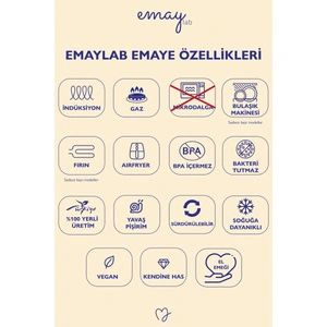 Emaylab Cupid Emaye Baharatlık/kavanoz 1 Adet görseli 4
