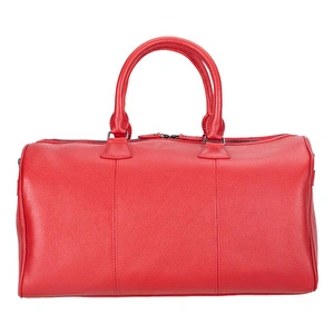 Bloominbag Dolly Roma Rouge Deri Weekender Duffle Seyahat Çantası görseli 5