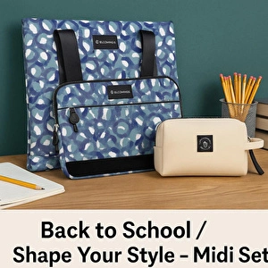 Bloominbag Back To School Shape Your Style - Midi Set görseli 1