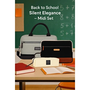 Bloominbag Back To School Silent Elegance – Midi Set görseli 1
