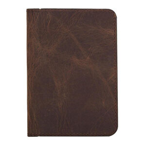 Bloominbag Bloomledger Amberwood Hakiki Deri Bifold Cüzdan