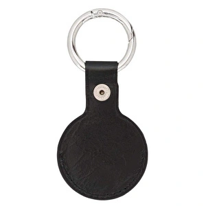 Bloominbag Bloompaw Noir Hakiki Deri Airtag Kılıfı görseli 2