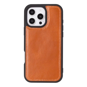 Bloominbag Bloomcase Apple Iphone 16 Pro Max – Leopard Hakiki Deri Cüzdanlı Telefon Kılıfı görseli 5