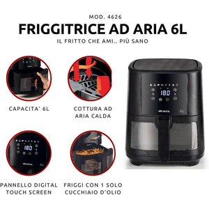Ariete Airfryer 6l - Cam görseli 4