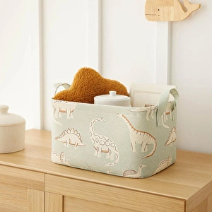 Ocean Home Textile Çocuk Odası Dinozor Sepet 30 X 21 X 18 Cm görseli 4
