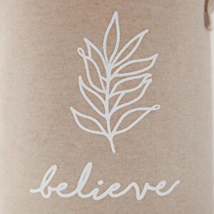 Ocean Home Textile Bej Renk Believe Sepet 20 X 20 Cm görseli 3