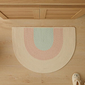 Ocean Home Textile Çocuk Odası Yıkanabilir Pamuklu Paspas 71 X 50 Cm