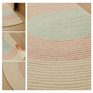 Ocean Home Textile Çocuk Odası Yıkanabilir Pamuklu Paspas 71 X 50 Cm görseli 5