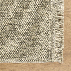 Ocean Home Textile Yıkanabilir Saçaklı Buklet Gri Renk Halı Kilim160 X 230 Cm görseli 3
