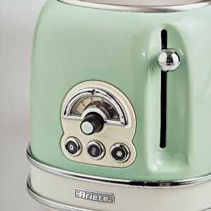 Ariete Vintage Ekmek Kızartma Makinesi 2 Dilim Yeşil