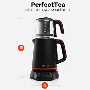 Dexart Perfecttea Dijital Çay Makinesi Siyah
