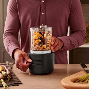 Kitchenaid Go Kablosuz Serisi -mini Mutfak Robotu Bataryalı görseli 4