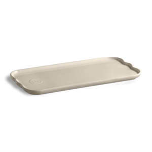 Emile Henry Madeleine Servis Tabağı 31,5 Cm Ekru/clay