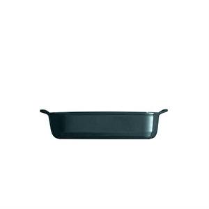 Emile Henry Fırın Kabı Dikdörtgen 30 X 19 Cm Yeşil/cedar