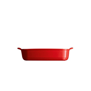 Emile Henry Fırın Kabı Dikdörtgen 30 X 19 Cm Kırmızı/burgundy