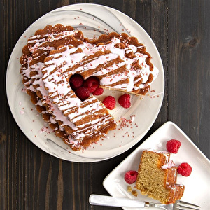 Nordicware Kalp Bundt Kek Kalıbı görseli 4
