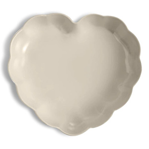 Emile Henry Madeleine Fırın Kabı Kalp 26,5 Cm Ekru/clay