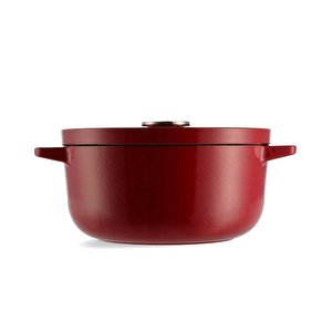 Kitchenaid Döküm Demir Tencere 22 Cm - 3.3 L Kırmızı görseli 3