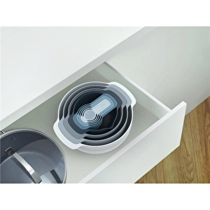 Joseph Joseph Editions Collection Nest™ 9 Plus Karıştırma Kase Seti Gökyüzü görseli 4