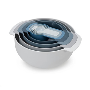 Joseph Joseph Editions Collection Nest™ 9 Plus Karıştırma Kase Seti Gökyüzü görseli 1