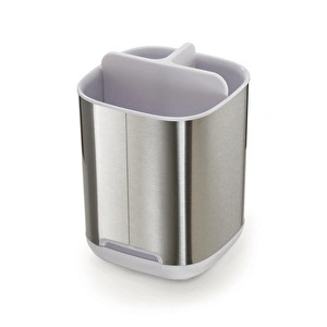 Joseph Joseph Easystore™ Steel Diş Fırçalık Beyaz/gri