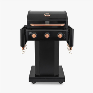 Kenmore Gazlı Barbekü 3 Ocaklı Siyah - Bakır görseli 3