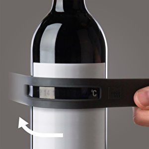 Vacu Vin Snap Thermometre Cel Gri - Kutulu Gri