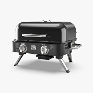 Kenmore Masa Üstü Gazlı Barbekü Siyah