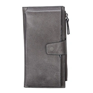 Bloominbag Lozan Ash Mist Gerçek Deri Cüzdan & Telefon Çantası görseli 1