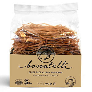 Bonatelli Siyez İnce Çubuk Makarna 400 Gr