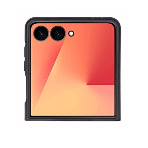 Bloominbag Bloomcase Flex Cool Tan Hakiki Deri Samsung Galaxy Z Flip 7 Kılıf(6.9"-4.1") görseli 4