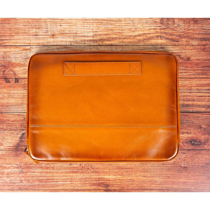 Bloominbag Awe Slim Hakiki Deri Taba 14inç Laptop / Macbook Kılıf görseli 5