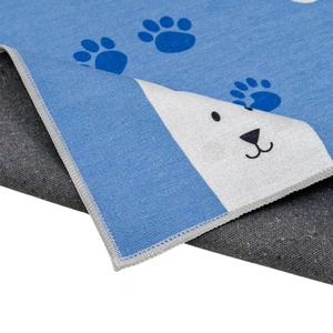 Itsy Bitsy Kids Paws And Claws Çok Renkli Yıkanabilir Çocuk Halısı 120x160cm görseli 4