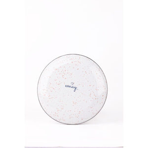 Emaylab Speckles Sunum Tabağı Dekoratif Tabak 26cm