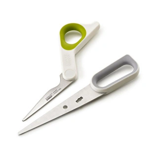 Joseph Joseph Powergrip Başparmak Destekli Mutfak Makası Beyaz/yeşil