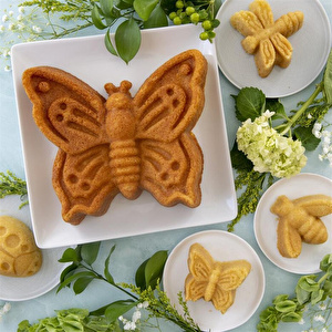 Nordicware Uğur Böceği Kek Kalıbı Mavi görseli 4
