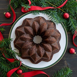 Nordicware Vintage Yıldız Bundt Kek Kalıbı Gümüş görseli 3