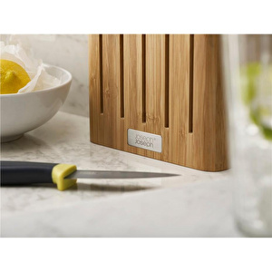 Joseph Joseph Elevate™ 5'li Bıçak Bambu Blok Set Opal görseli 4