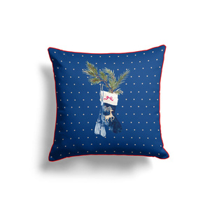 Maxxdeco 43x43 Cm Biyeli Kırlent Kılıfı-royal 12595