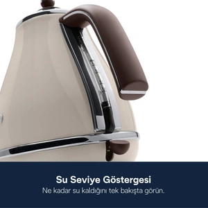 Delonghi Icona Vintage, Kbov2001.bg Su Isıtıcısı Kettle görseli 4