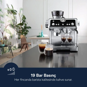 Delonghi La Specialista Prestigio, Ec9355.m Manuel Barista Tipi Espresso Kahve Makinesi görseli 2