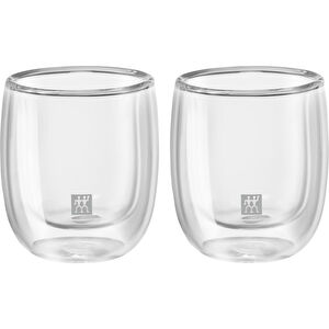 Zwilling Çift Camlı 2'li Espresso Bardak Seti - 80 Ml