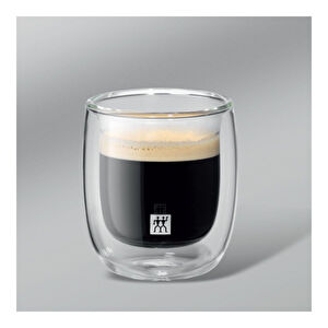 Zwilling Çift Camlı 2'li Espresso Bardak Seti - 80 Ml