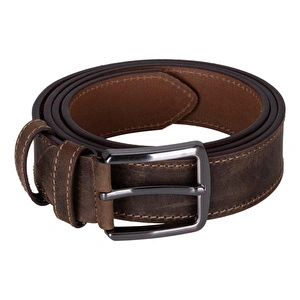 Bloominbag Bloombelt Espresso Brown Hakiki Deri Erkek Kemer-130cm görseli 2