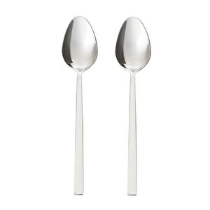 Mudo Home New Premium Steel 2'li̇ Yemek Kaşiği görseli 2